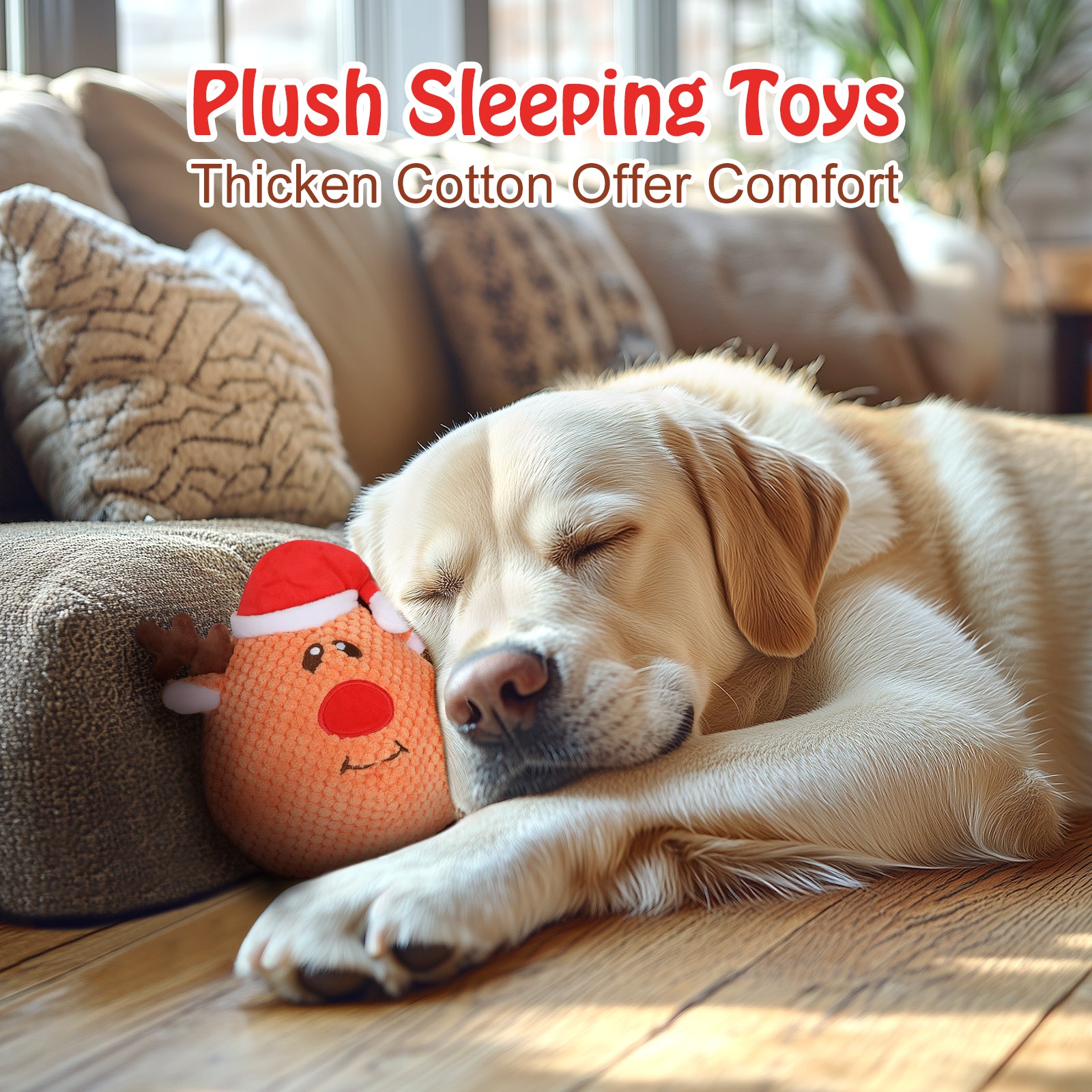 Reindeer Interactive Dog Toy | Engaging & Durable