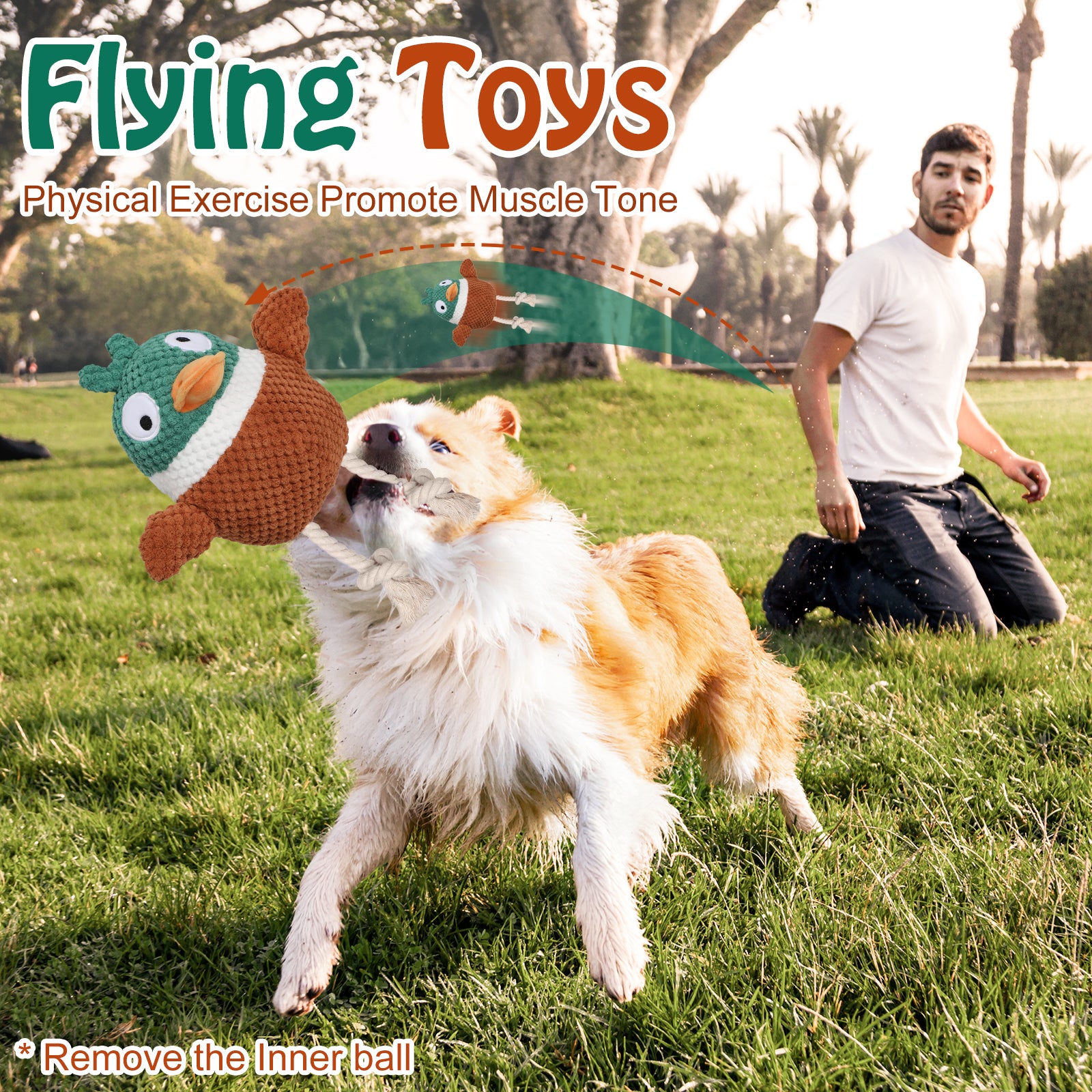 Duck Dog Toy Engaging, Durable & Safe Pet Toy for Dog Chewing, Interactive Toys to Keep Them Busy