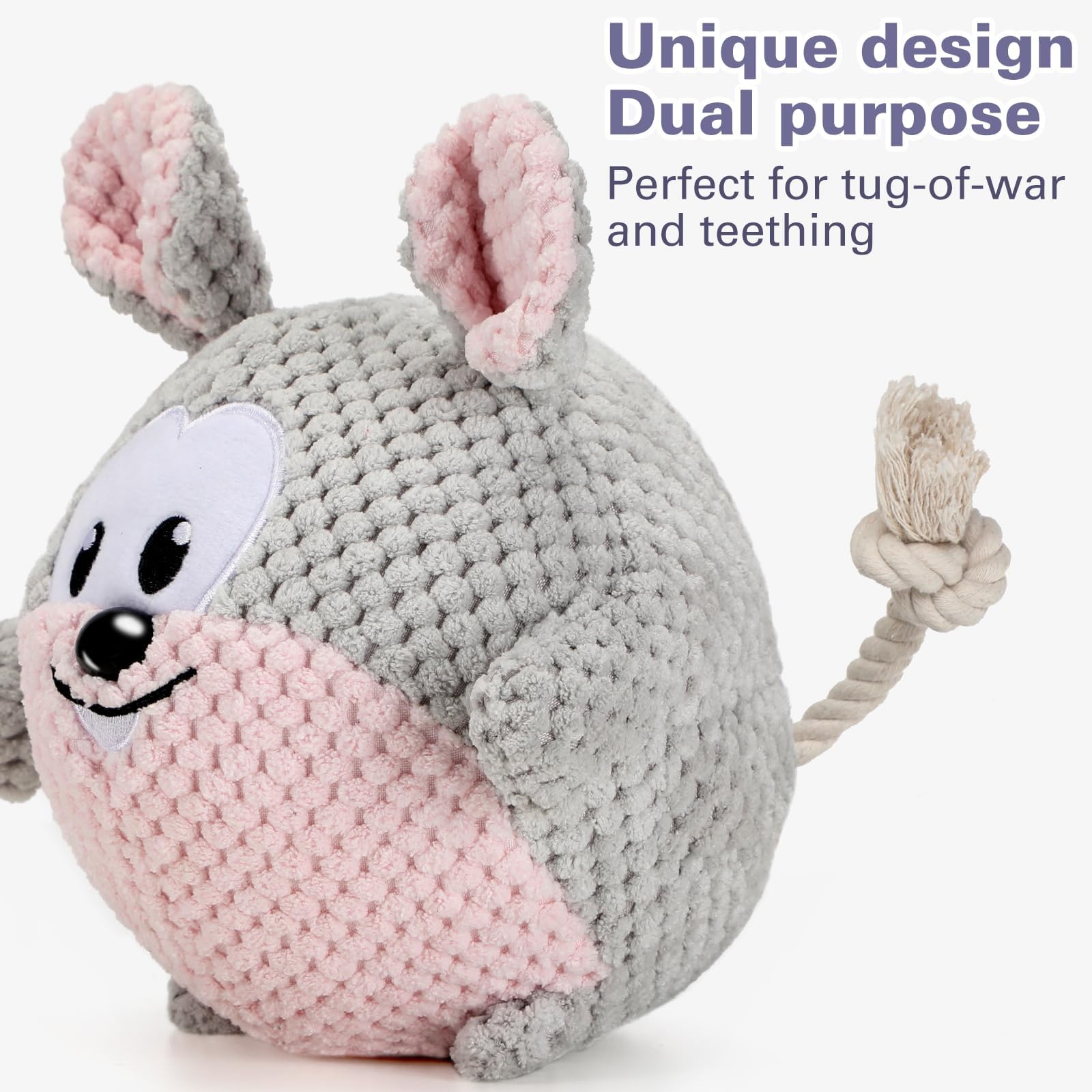 Interactive Mouse Dog Toy  Engaging, Durable & Safe Pet Toy for Chewing